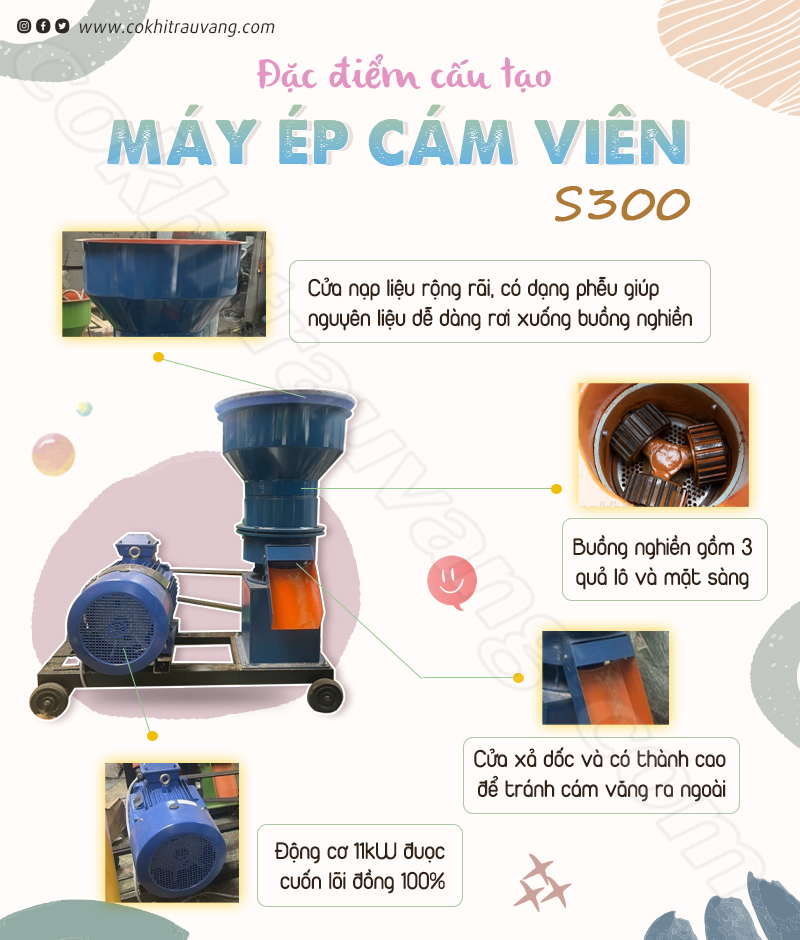 máy ép cám viên cho lợn