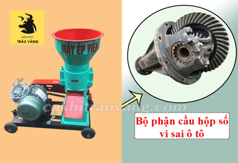 Máy sản xuất cám viên S220