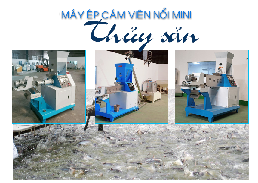 máy làm thức ăn cho cá