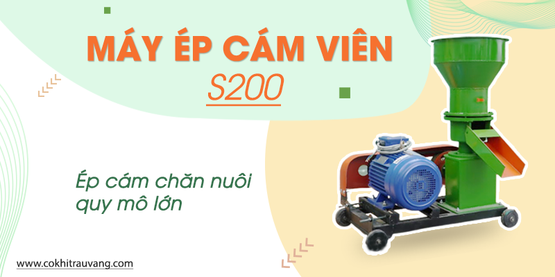 Máy ép thức ăn viên